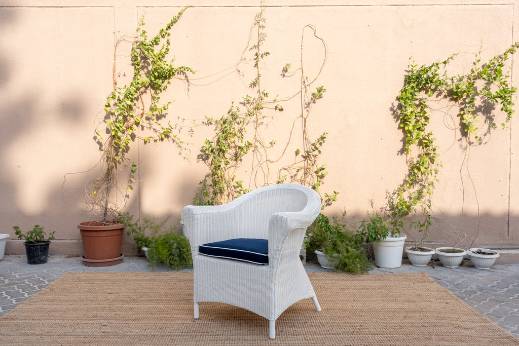 Trieste Rattan Chair Side view