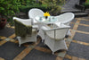 Trieste Rattan Dining Table