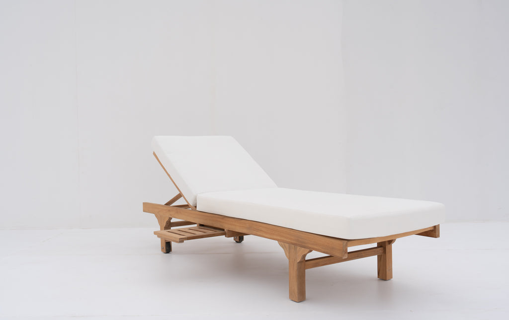Tulum Teak Sun Lounger