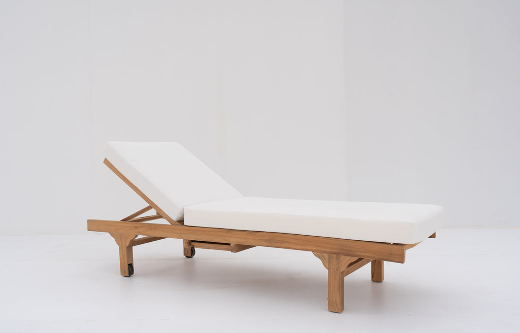 Tulum Teak Sun Lounger