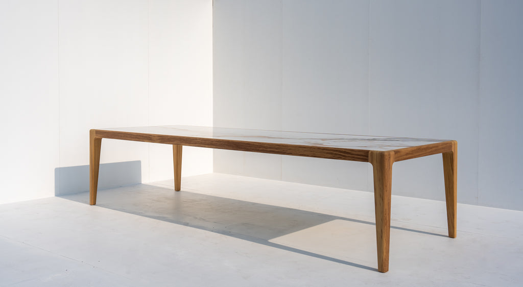 Tuscany Outdoor Marble Dining Table