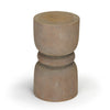 Twirl Teak Side Table Perspective View 1