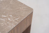 Valenza Marble & Oak Nightstand Perspective 11