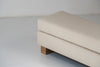 Vara Bouclé Upholstered Bench Detailed Top Fabric View 1