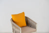Vela Outdoor Bar Chair Seat Top View 2