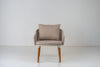 Vela Outdoor Lounge Chair Front View 1