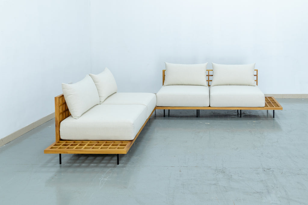 Veranda Outdoor Teak Lounge Sofa