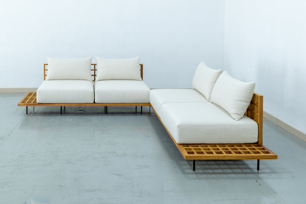 Veranda Outdoor Teak Lounge Sofa