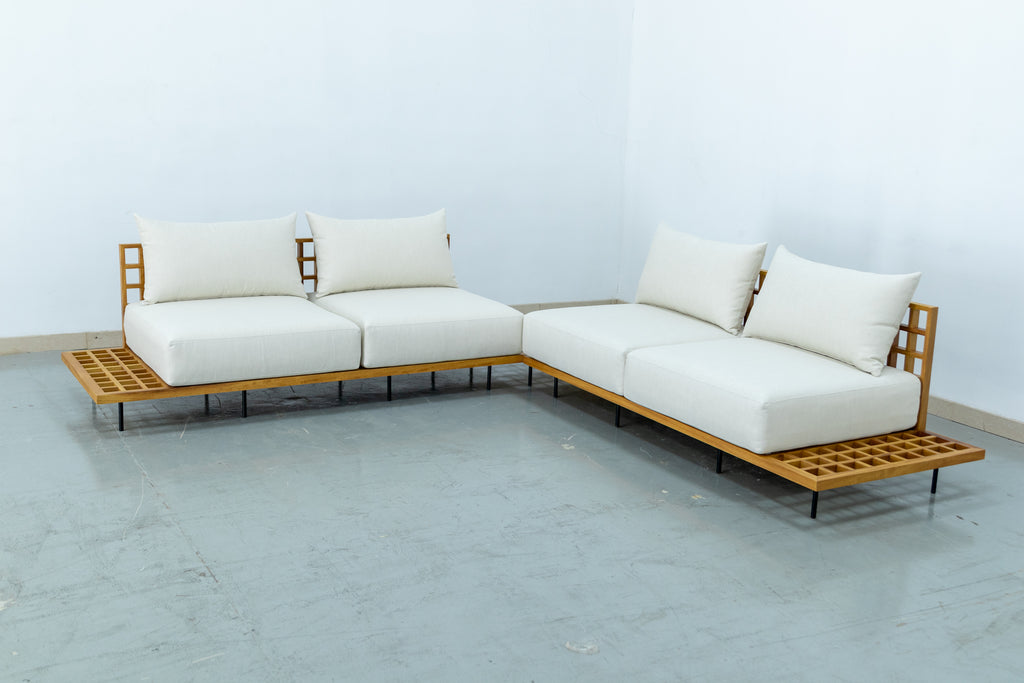 Veranda Outdoor Teak Lounge Sofa