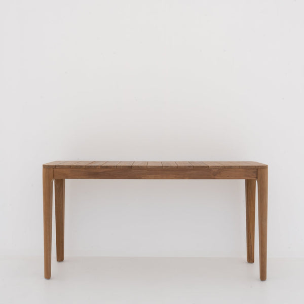 Verano Teak Console Front Perspective View 1