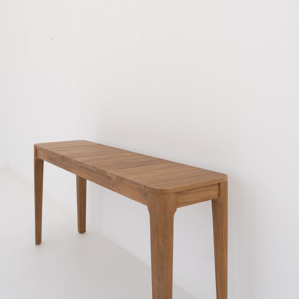 Verano Teak Console Perspective View 1