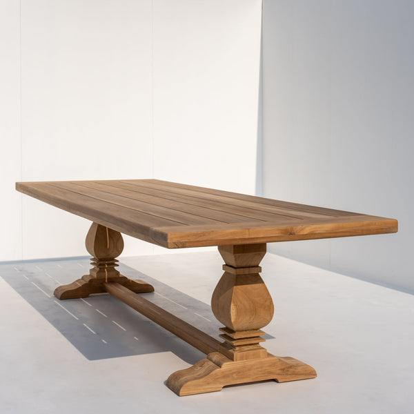 Vintage Manor Teak Dining Table Perspective View 1
