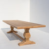 Vintage Manor Teak Dining Table Perspective View 2