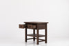 Vintage Oak Night Stand - Dark Roast Perspective View 4