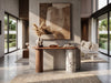 Viola Walnut Console Table Indoor View 2