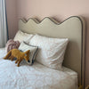 Wavy Headboard Bed Customer Home 2