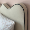 Wavy Headboard Bed Customer Home 4