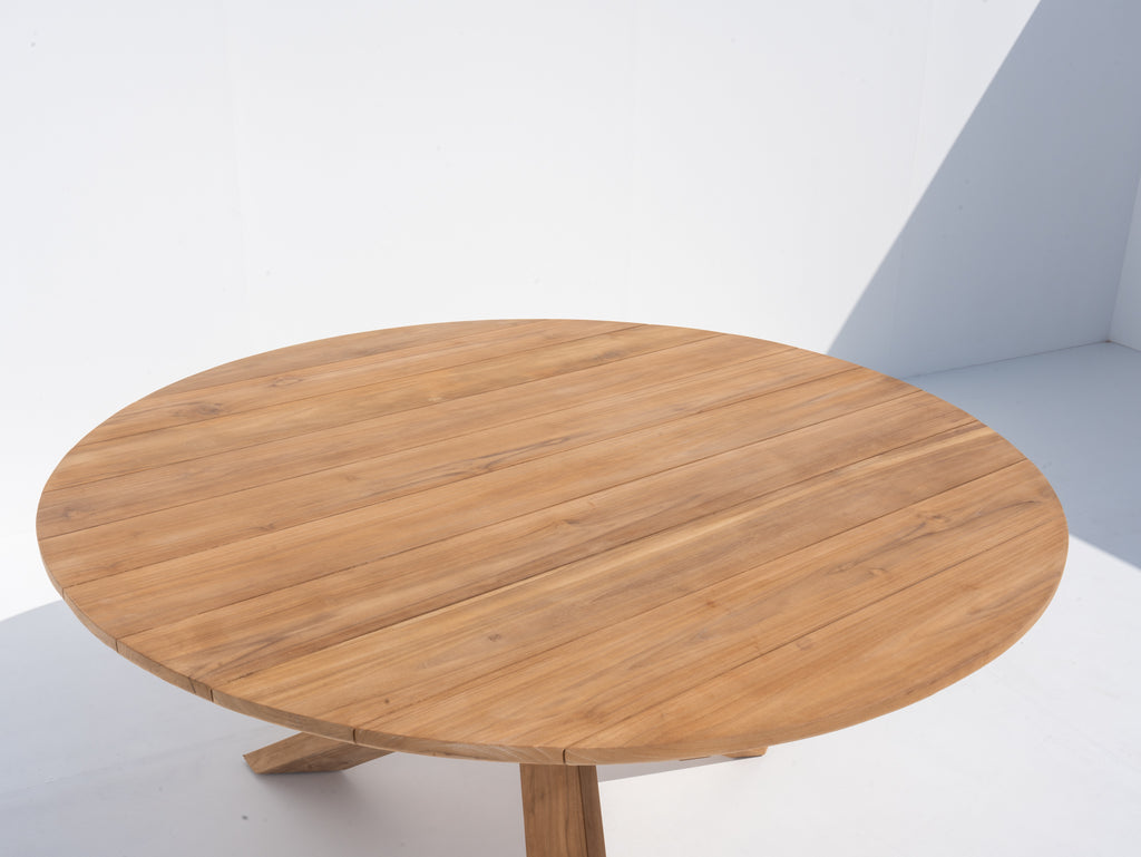 Windsor Teak Round Dining Table