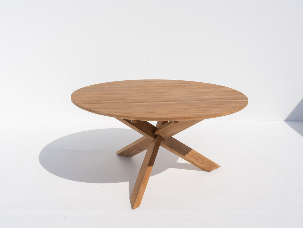 Windsor Teak Round Dining Table