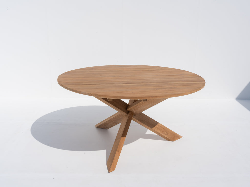 Windsor Teak Round Dining Table