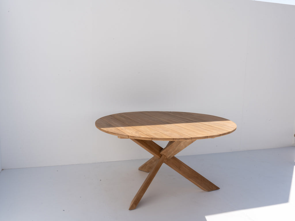 Windsor Teak Round Dining Table