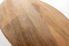 Zephyr Teak Dining Table Detailed Top Texture View 1
