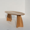 Zephyr Teak Dining Table Perspective View 3