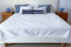 Zoe Linen & Oak Bed