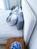 Zoe Linen & Oak Bed Side view 8