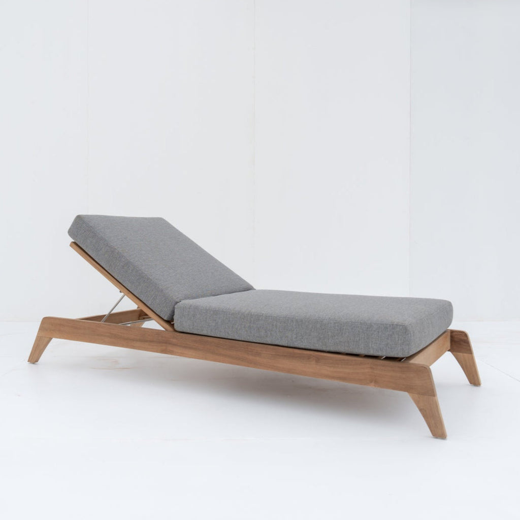 Zylo Teak Sun Lounger