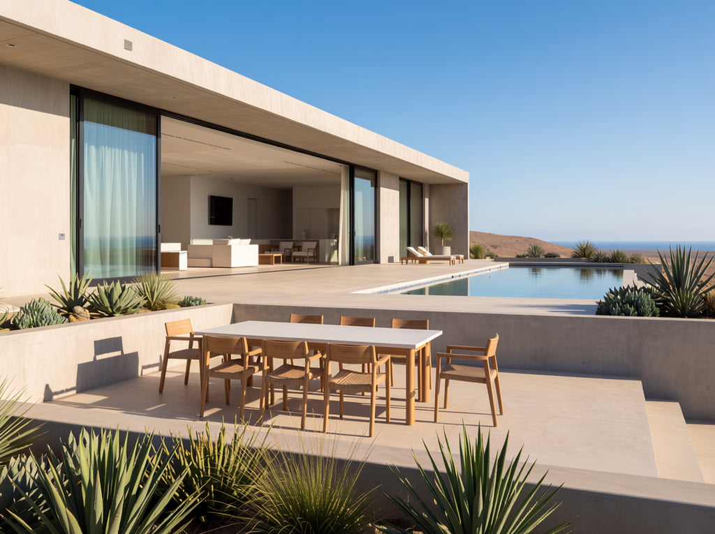 Auren Microcement Dining Table in Dubai