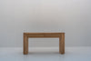Sorrento Oak Console Table with storage drawer open