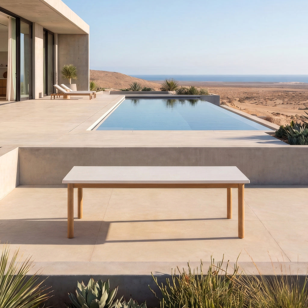 Auren Microcement Dining Table in Dubai