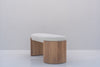 Callow Oak Bouclé Bench in Dubai