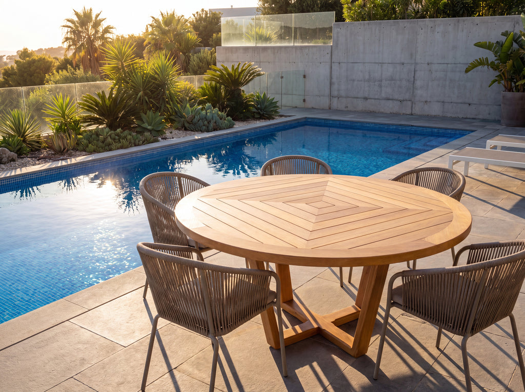 Eik Outdoor Dining Table in Dubai