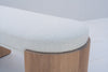 Callow Oak Bouclé Bench in Dubai